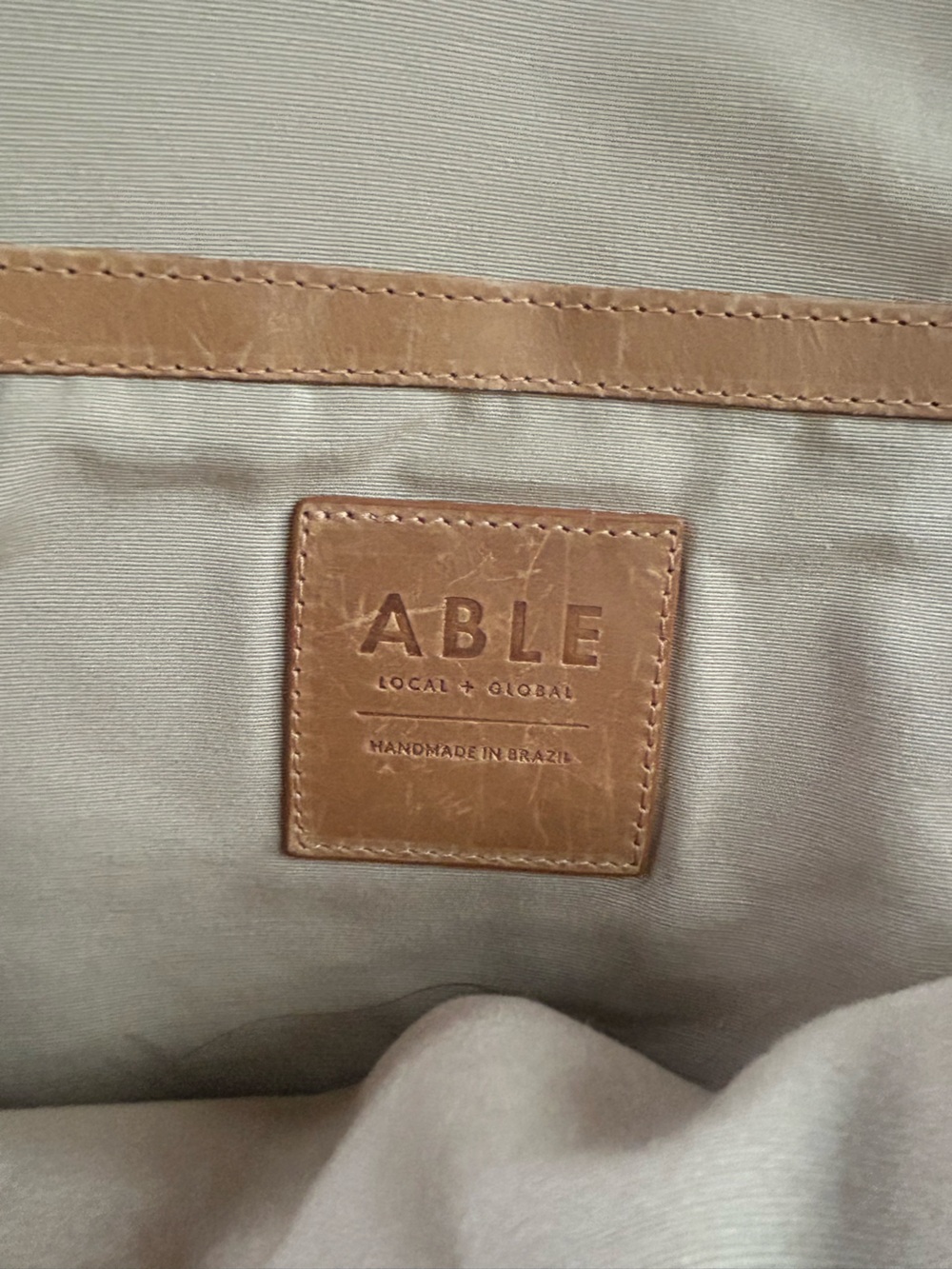 Able Leather backpack - Picture 2 of 4